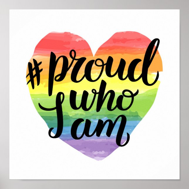 Affiche Proud (Devant)