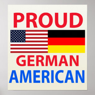 Affiche Proud German American