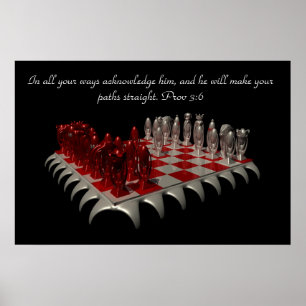 Affiche Prov 3:6 : de toutes vos façons, reconnaissez-le
