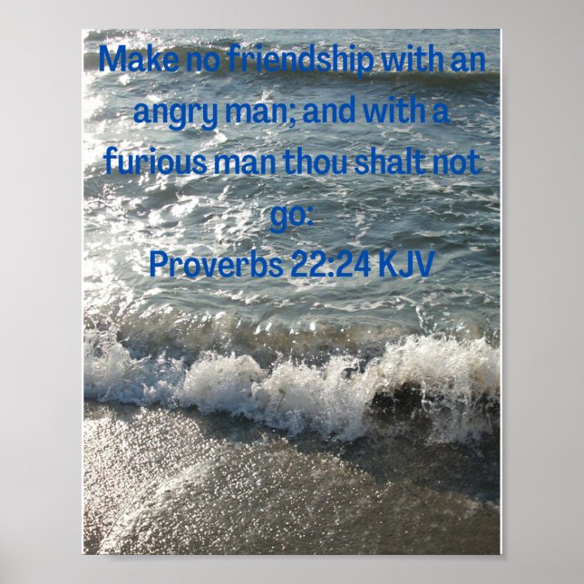 Affiche Proverbes conseils utiles (Devant)