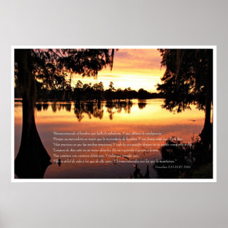 Affiche Proverbios 3 : 13-18 con Arboles