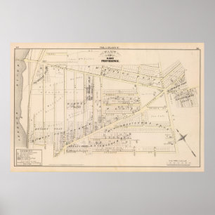 Affiche Providence est Île de Rhode