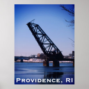 Affiche Providence, RI 'Stuck-Up Bridge'