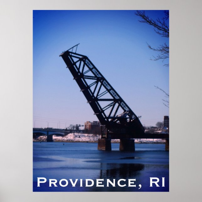 Affiche Providence, RI 'Stuck-Up Bridge' (Devant)