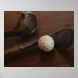 Affiche Proximité des anciens clubs de golf et de la balle