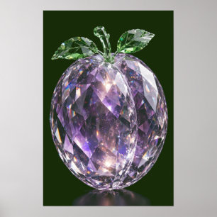 Affiche Prune Cristal — Récolte de Cristal
