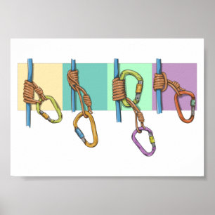 Affiche PRUSIK Thirdhand, Manchard, Klemheist, Bachmann