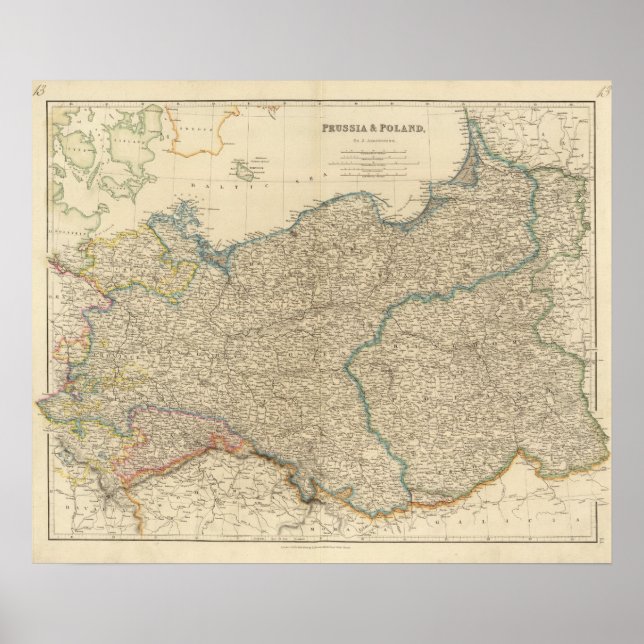 Affiche Prusse, Pologne (Devant)