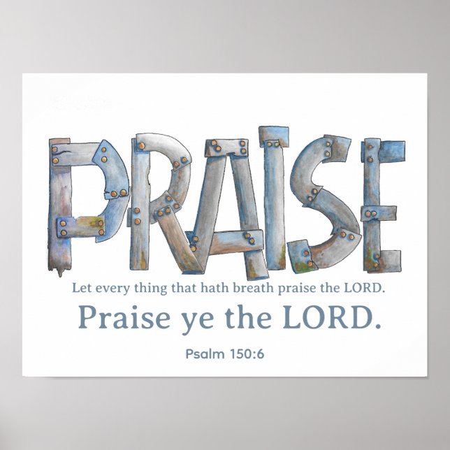 Affiche Psalm Praise (Devant)