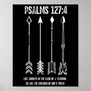 Affiche Psaume 127 ; 4 Fête des mères Christian B