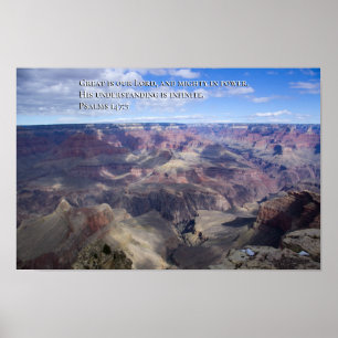 Affiche Psaume 147:5