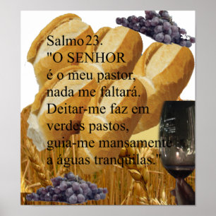 Affiche psaume 23