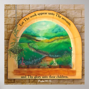 Affiche Psaume 90:16