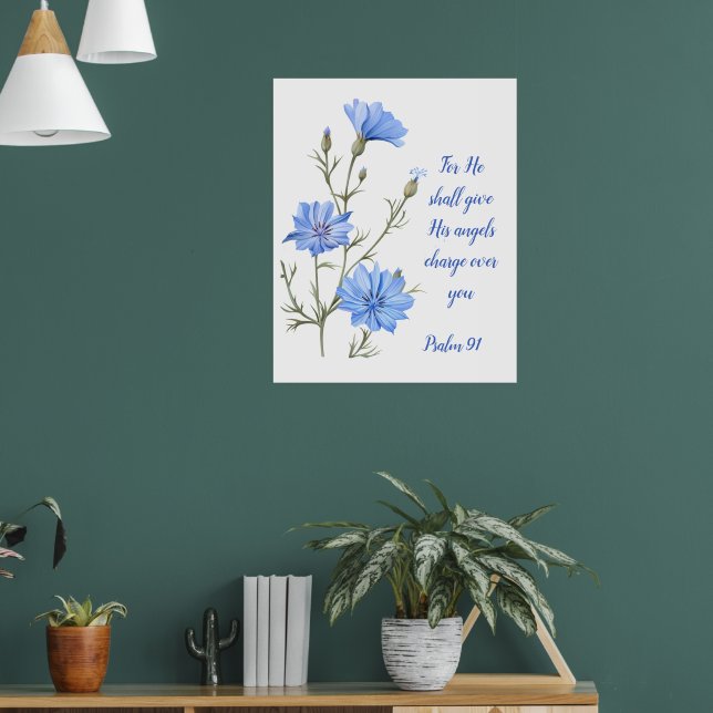 Affiche Psaume 91 Il donnera à ses anges l'inspiration  (Salon 1)