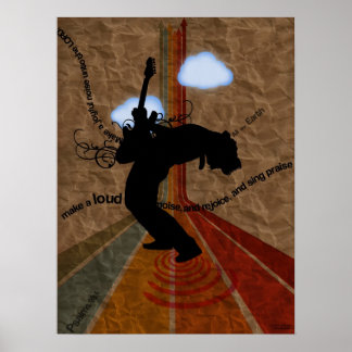 Affiche Psaume bruyante 98:4