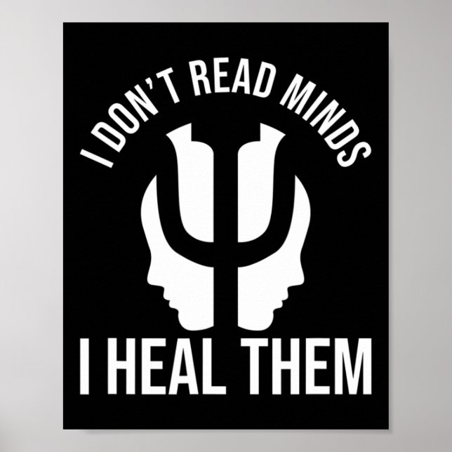 Affiche Psyché santé mentale - Psychothérapeute (Devant)