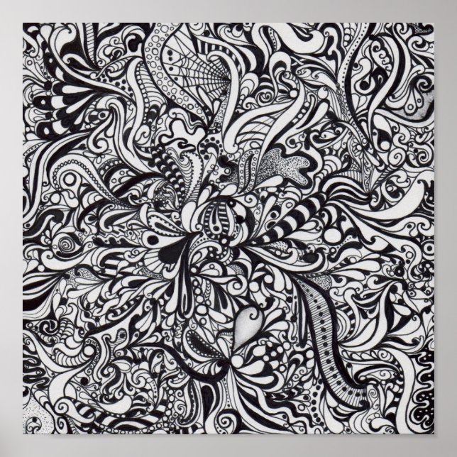 affiche psychédélique (Devant)