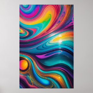 Affiche Psychédélique
