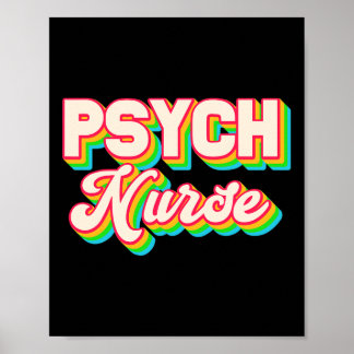 Affiche Psychologie Infirmière Psychiatrique Département d