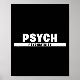 Affiche Psychologue certifié par le conseil de santé menta