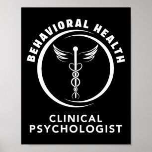 Affiche Psychologue clinicien en santé mentale et comporte