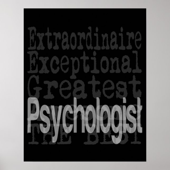 Affiche Psychologue Extraordinaire (Devant)