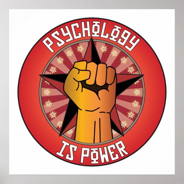 Affiche Psychology Is Power (Devant)