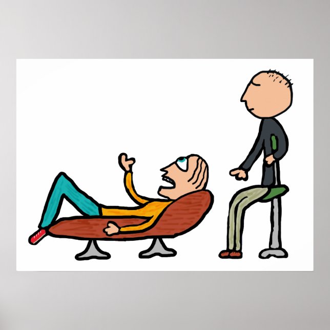 Affiche Psychothérapie Conseil et thérapie (Devant)