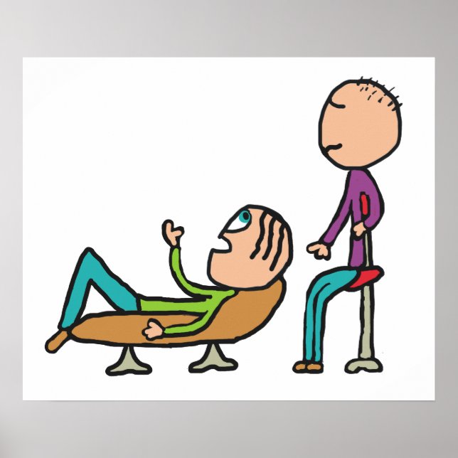 Affiche Psychothérapie Conseil et thérapie (Devant)