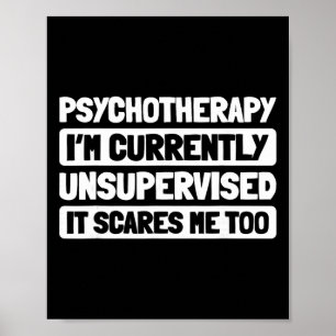 Affiche Psychothérapie Santé Mentale - Psychologie Psychot