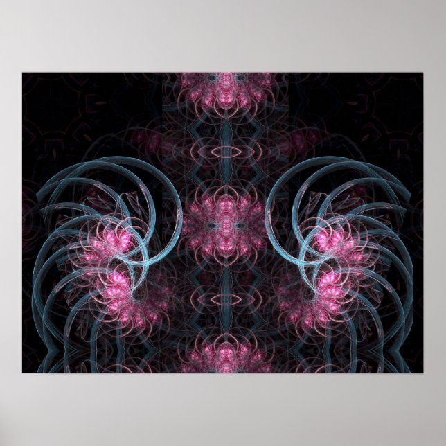 AFFICHE PSYMURAI FRACTALE (Devant)