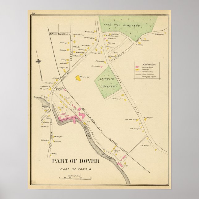 Affiche Pt de Douvres, Ward 4 (Devant)