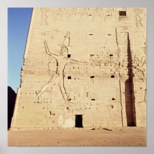 Affiche Ptolemy XII  smiting his enemies