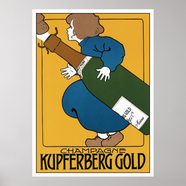 Affiche publicitaire Art nouveau Imprimer : Champa (Devant)