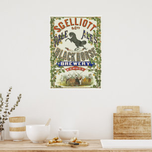 Affiche publicitaire de la brasserie australienne