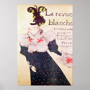 Affiche publicitaire 'La Revue Blanche', 1895