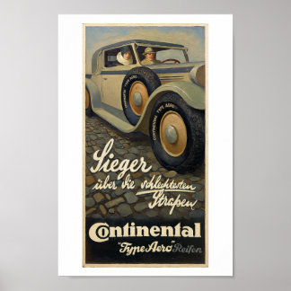 Affiche publicité allemande en COULEURS GLORIEUSES vers 19
