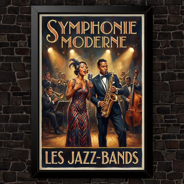 Affiche Publicité de mode vintage des années 1920 (Créateur téléchargé)