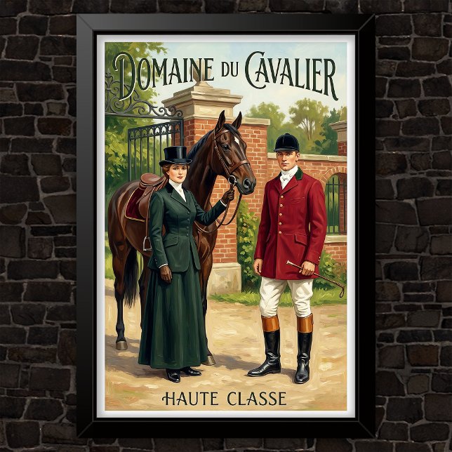 Affiche Publicité de mode vintage des années 1920 (Créateur téléchargé)