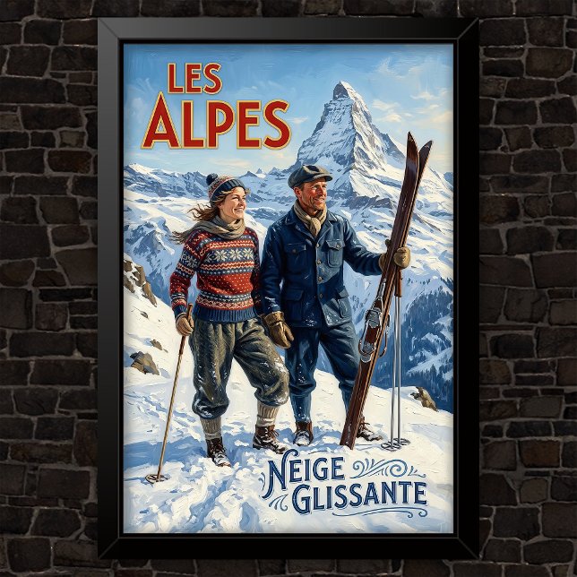 Affiche Publicité de mode vintage des années 1920 (Créateur téléchargé)