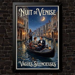 Affiche Publicité de mode vintage des années 1920