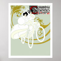 Publicité de vélos Art Nouveau vintage par Will Br