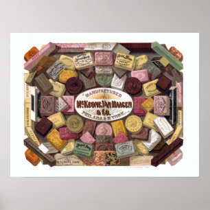 Affiche Publicité de Vintage McKeone van Haagen Soap