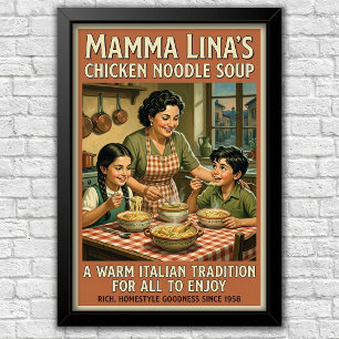 Affiche Publicité emblématique des années 1960