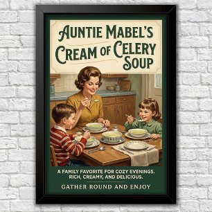 Affiche Publicité emblématique des années 1960
