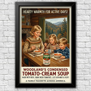 Affiche Publicité emblématique des années 1960