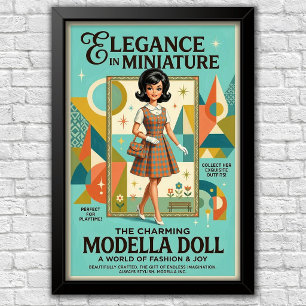 Affiche Publicité emblématique des années 1960