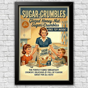 Affiche Publicité emblématique des années 1960