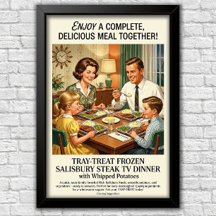 Affiche Publicité emblématique des années 1960