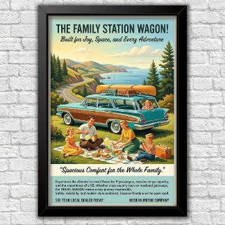 Affiche Publicité emblématique des années 1960